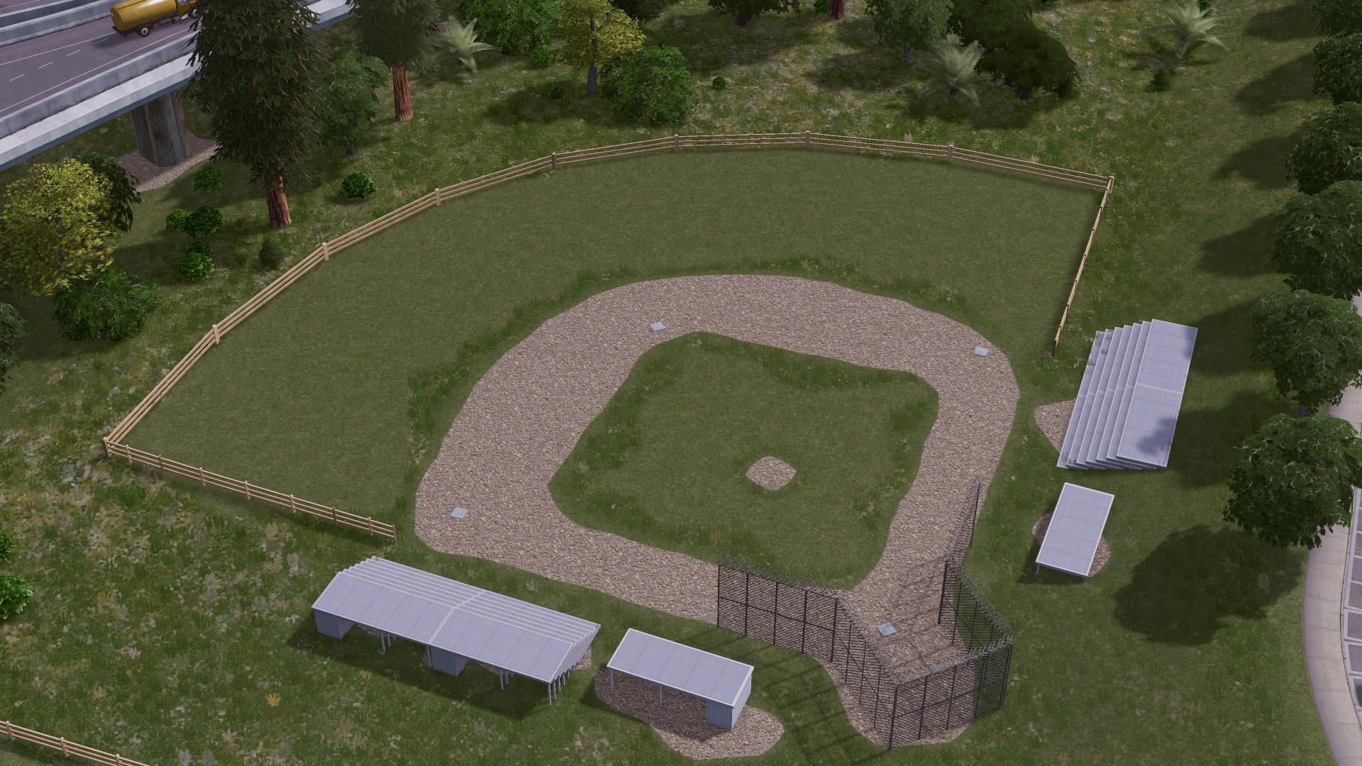 Baseball diamond